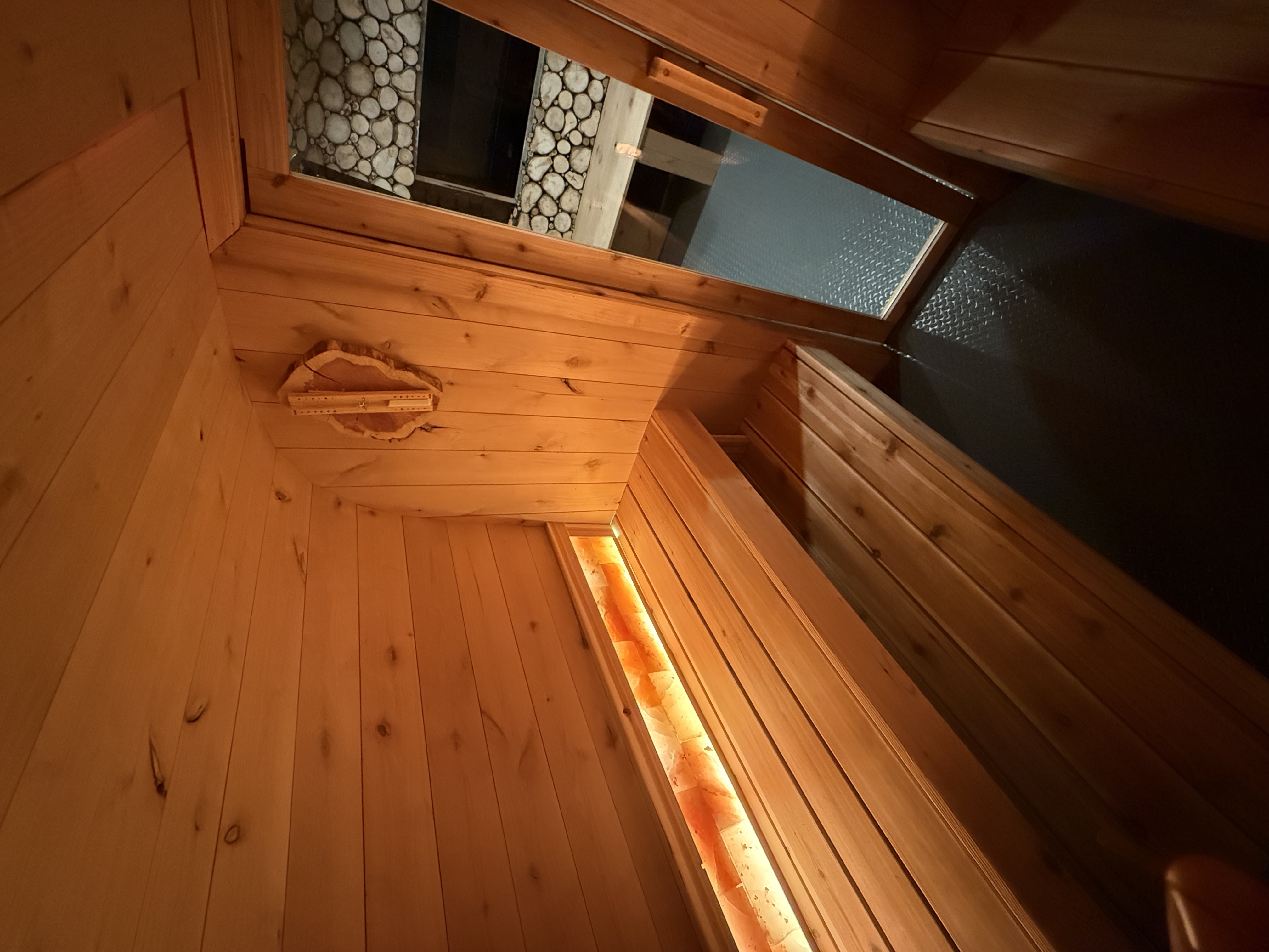 Other Builds custom sauna — custom sauna with himalayan pink salt lightin.JPG